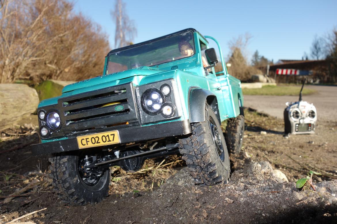 Off-Roader Land Rover Pickup D110" high capacity  "ophugget" billede 17