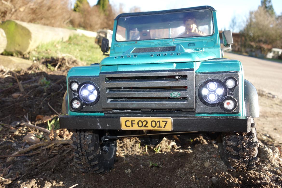 Off-Roader Land Rover Pickup D110" high capacity  "ophugget" billede 18