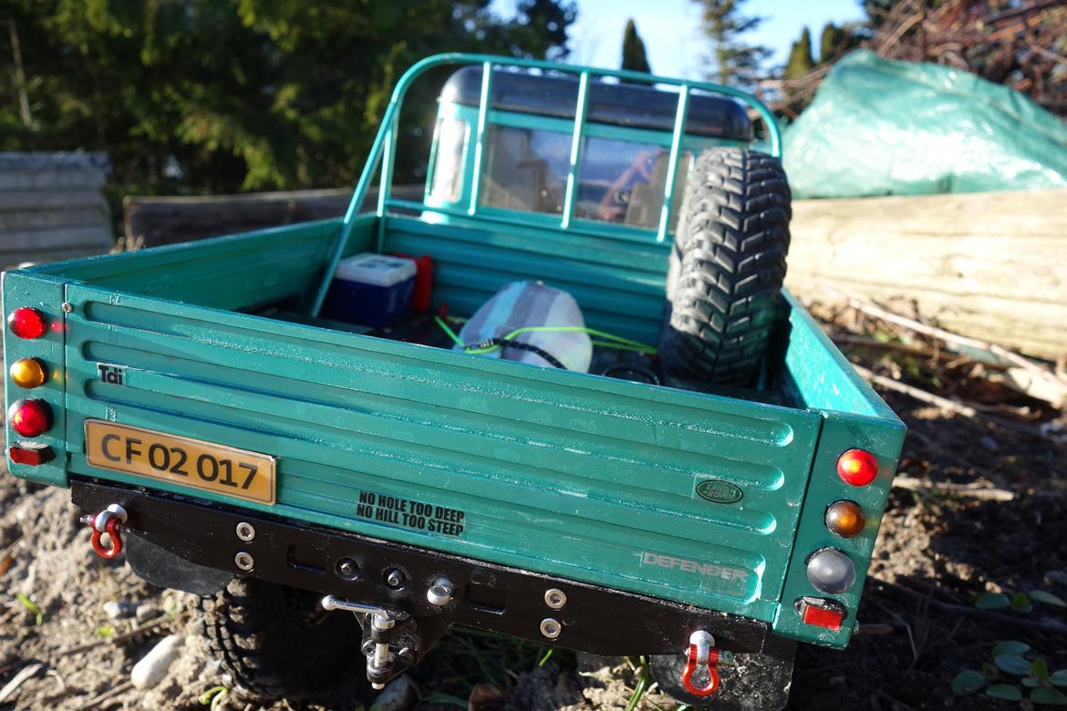 Off-Roader Land Rover Pickup D110" high capacity  "ophugget" billede 15