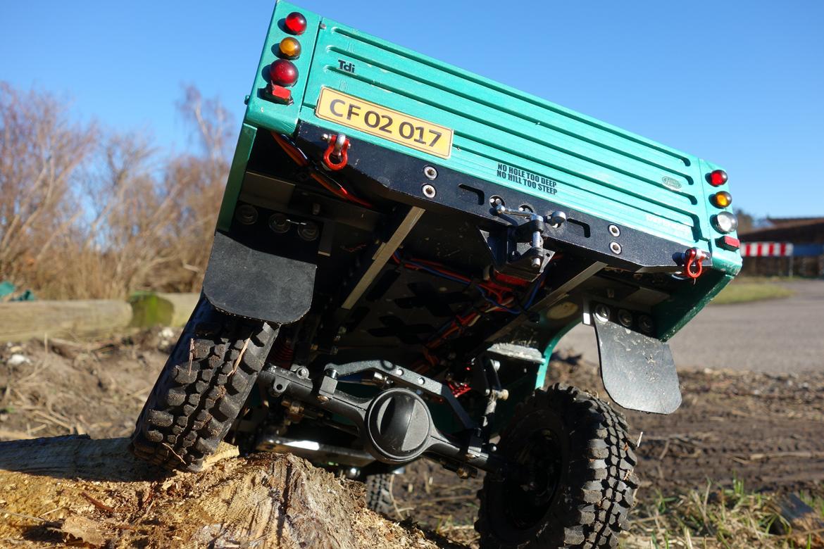 Off-Roader Land Rover Pickup D110" high capacity  "ophugget" billede 21