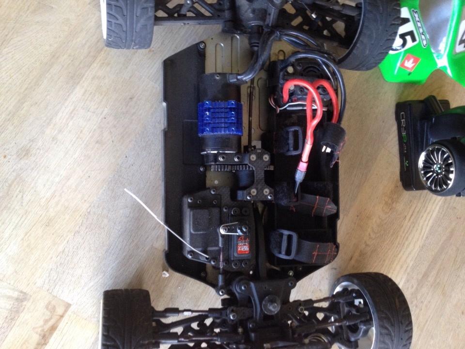 Buggy Xray xb9 konventeret til el billede 9