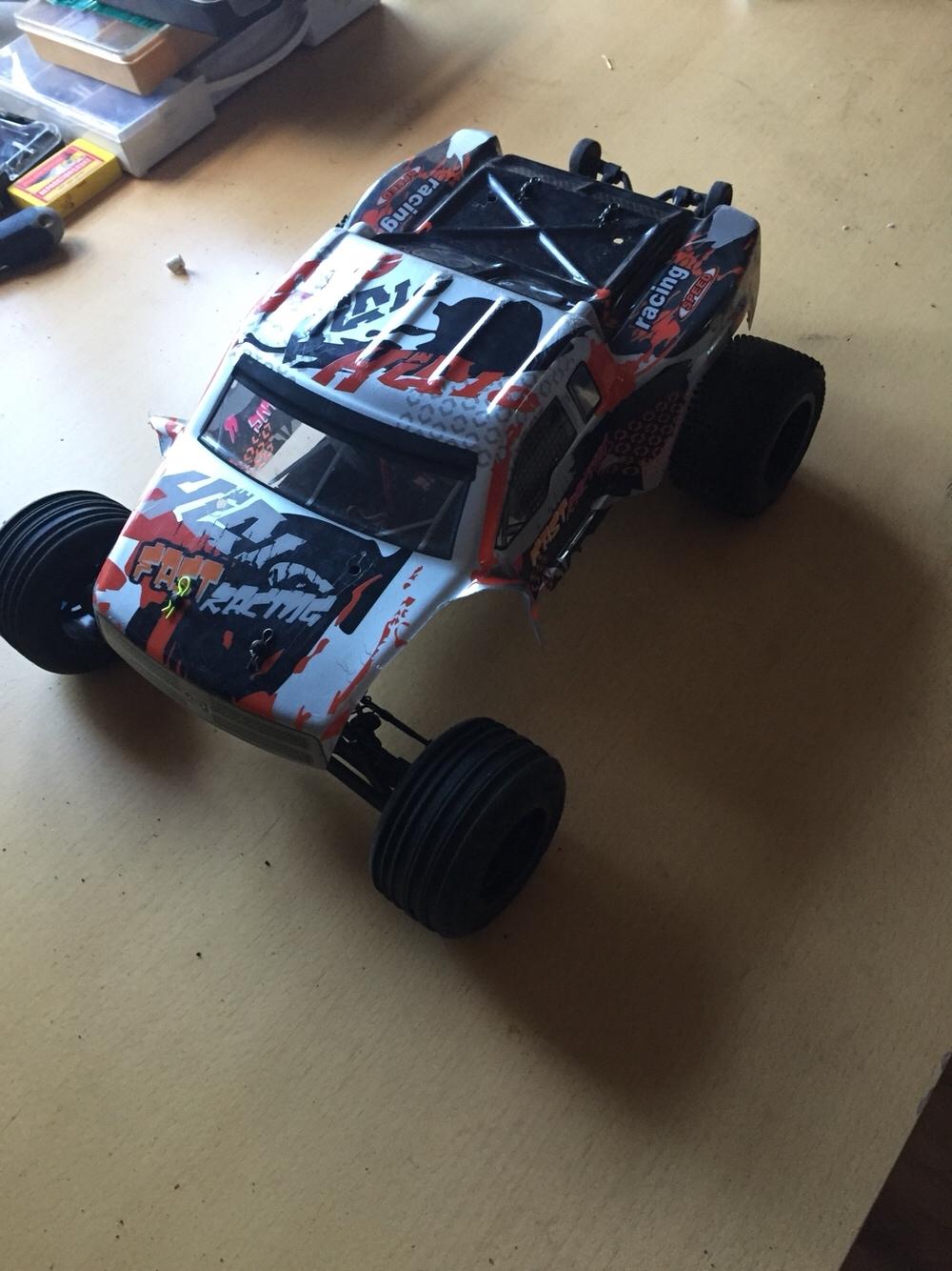 Off-Roader Hpi firestorm 10t (konverteret til el) billede 9