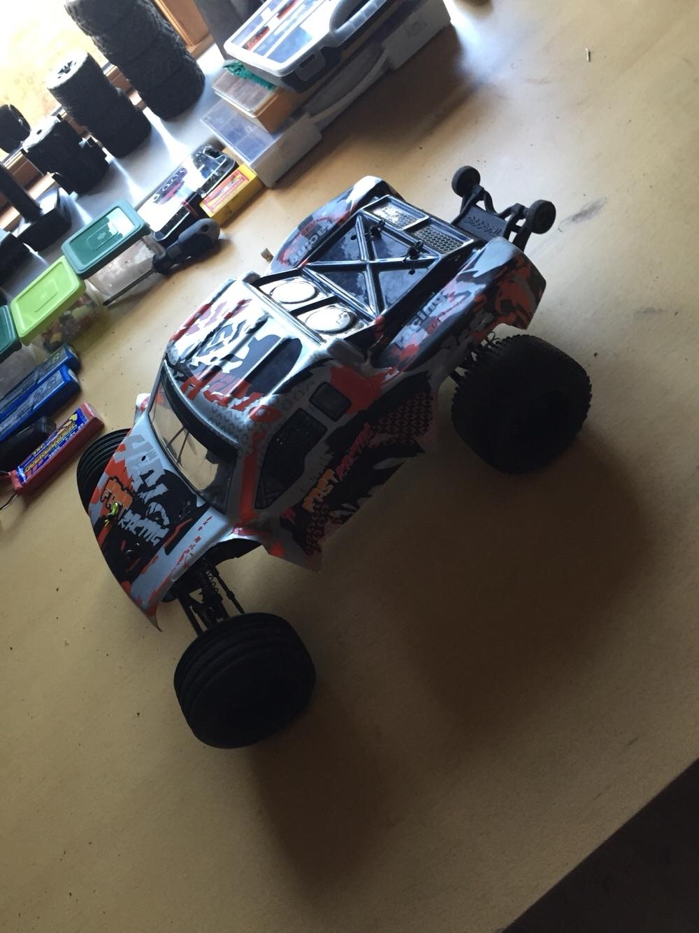 Off-Roader Hpi firestorm 10t (konverteret til el) billede 10