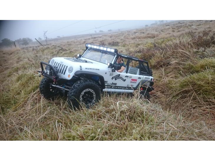 Off-Roader Axial SCX 10 Jeep Wrangler Unlimited C/R edition. billede 1