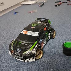 Bil traxxas rally 1/16 vxl
