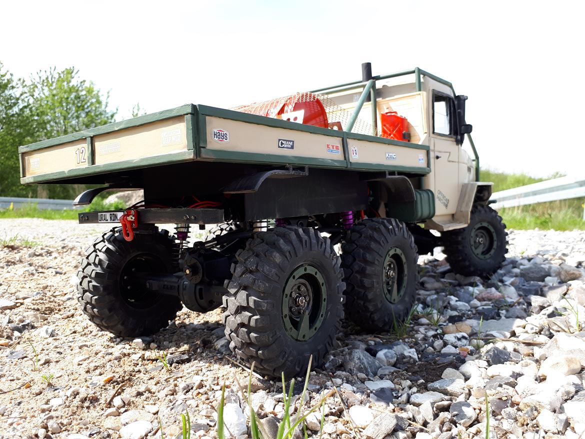 Lastbiler Ural Trail Truck (Solgt) billede 17