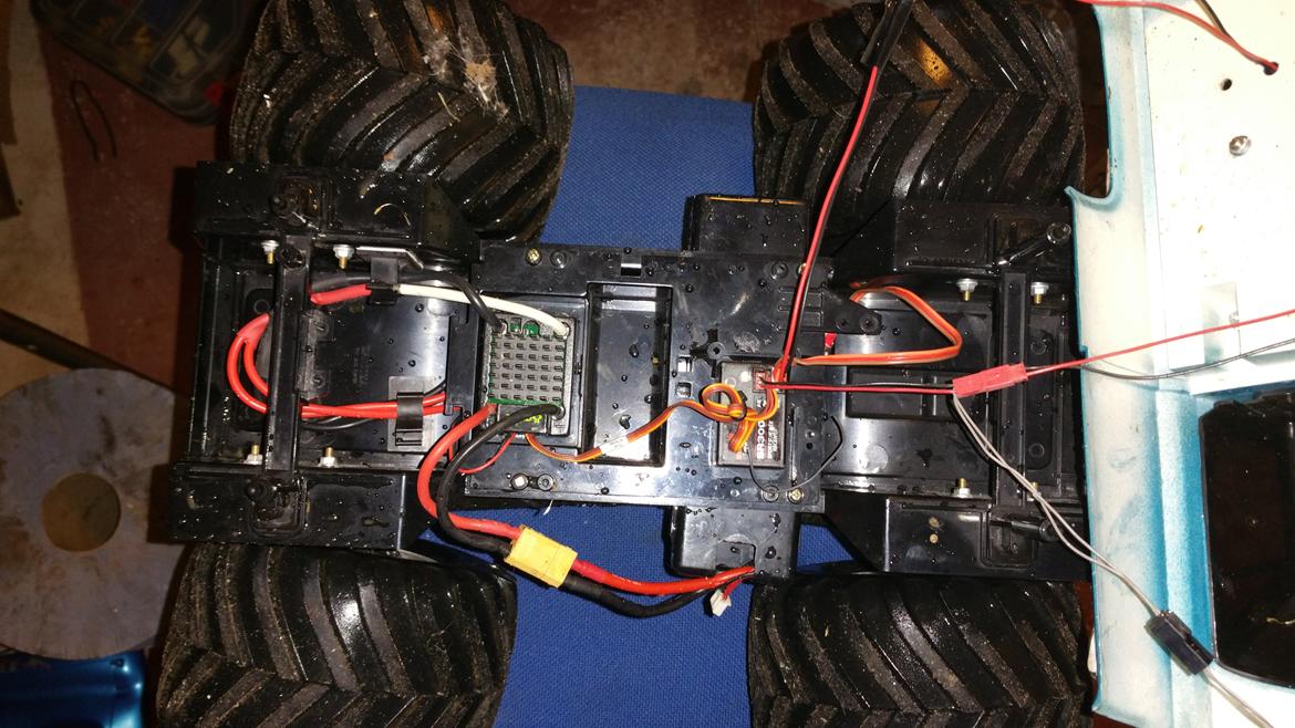 Bil Tamiya Clodbuster (solgt) billede 12