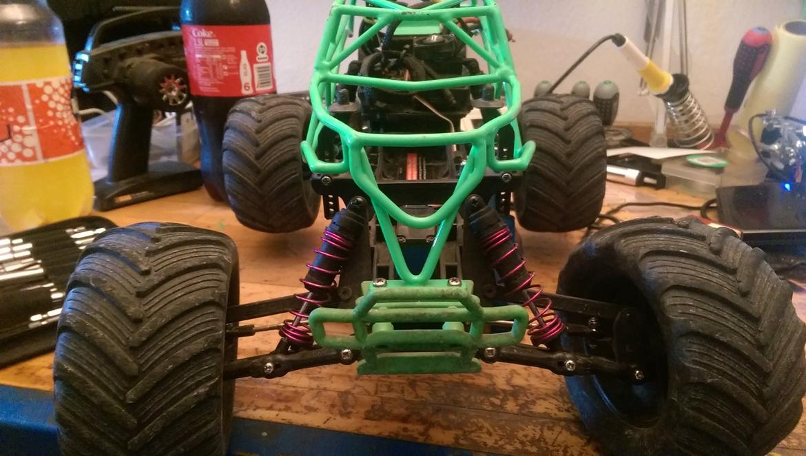 Truck Traxxas Stampede Gravedigger VXL billede 9