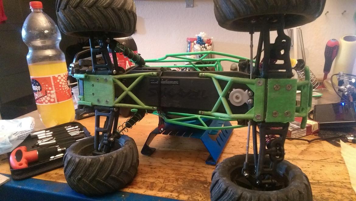 Truck Traxxas Stampede Gravedigger VXL billede 15