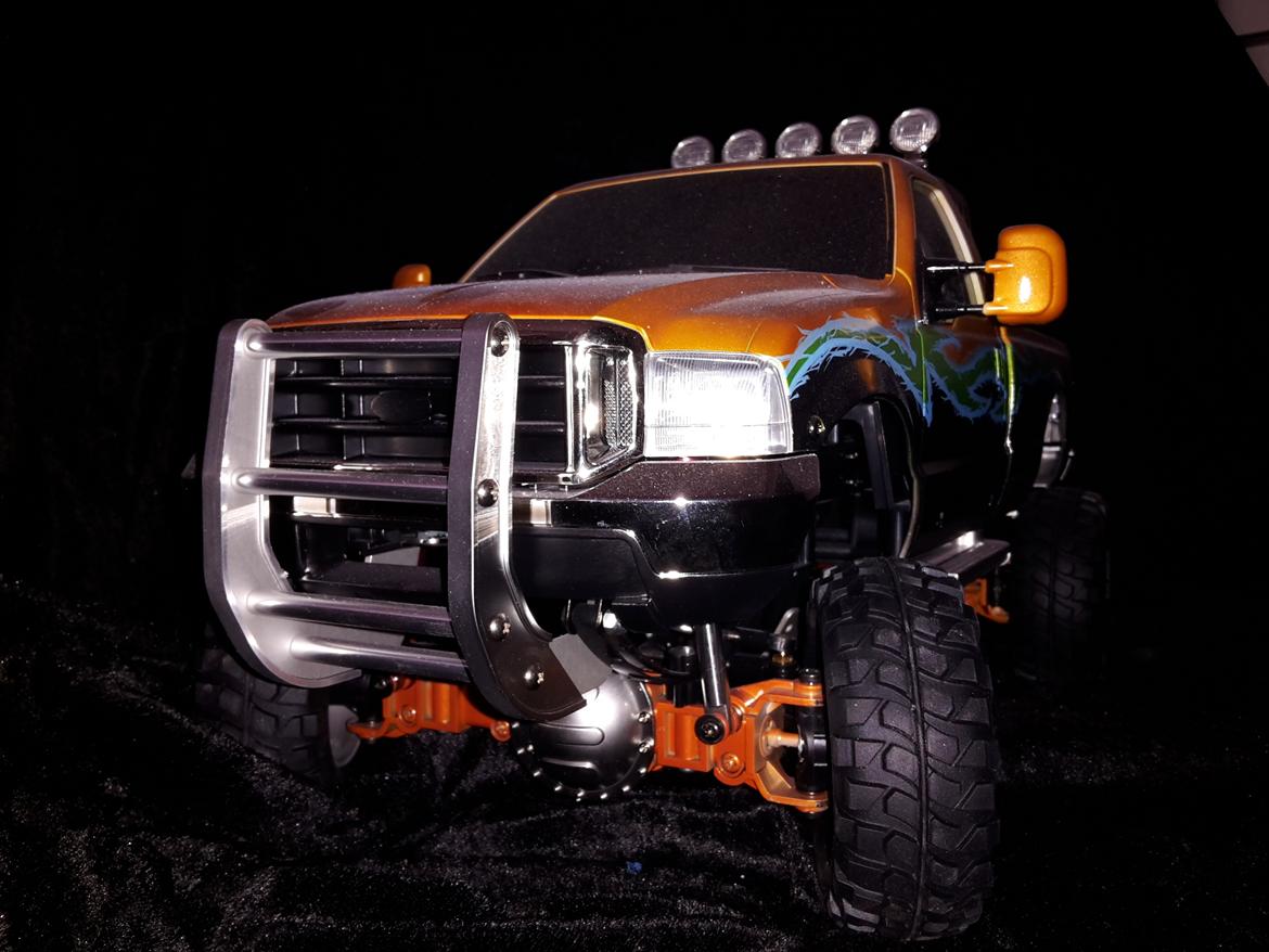 Off-Roader Tamiya Ford F350 High Lift billede 2