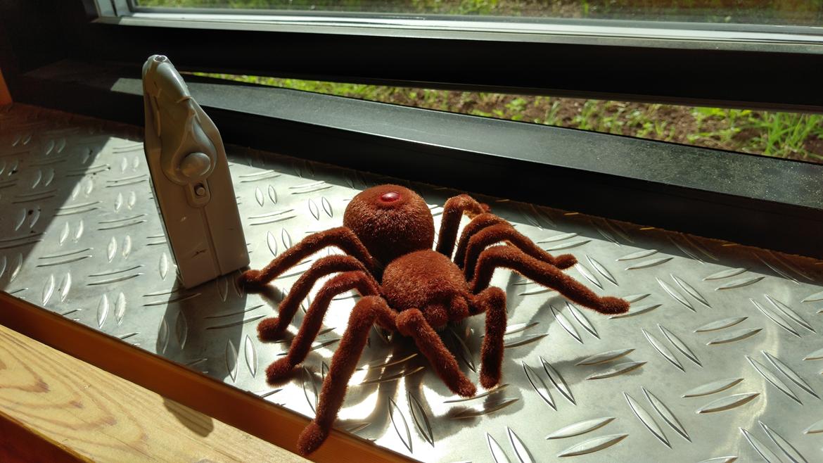 Robot Cute Sunlight RC Spider billede 2