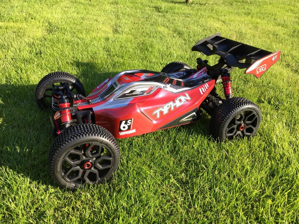 Buggy Arrma Typhon V2 BLX 6S 4WD billede 1