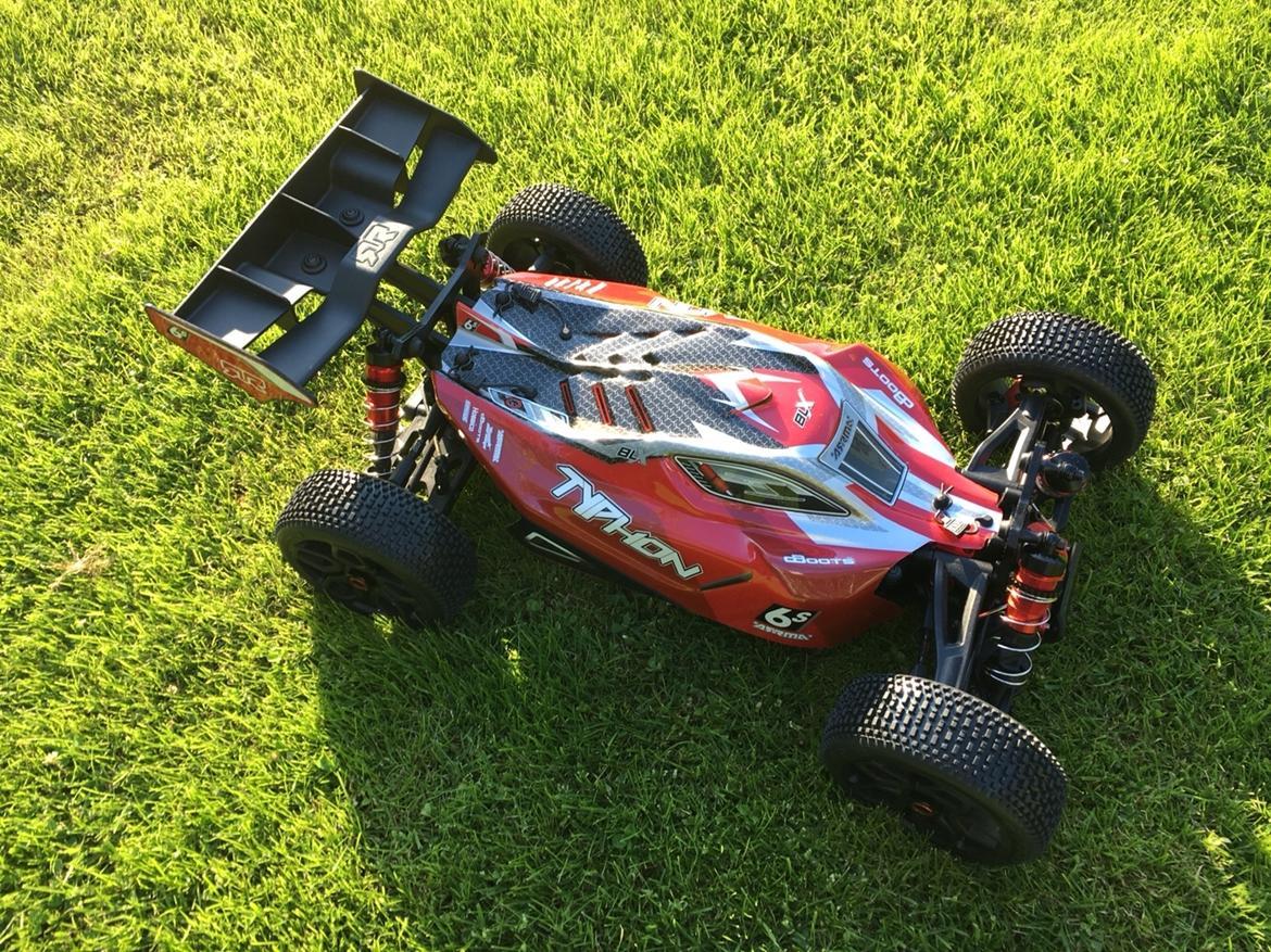 Buggy Arrma Typhon V2 BLX 6S 4WD billede 5