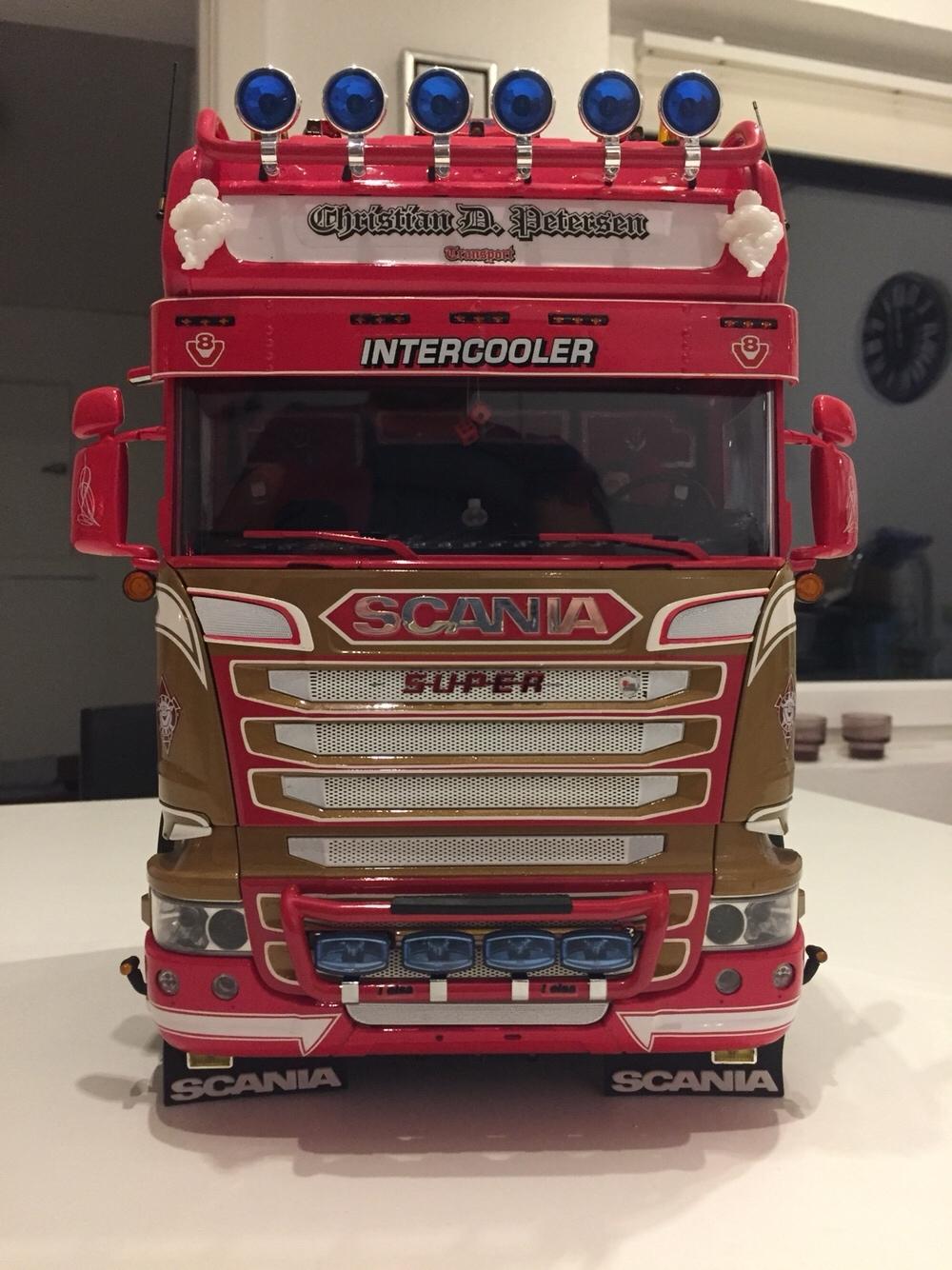 Lastbiler Scania (Tamiya) R730  -solgt- billede 1