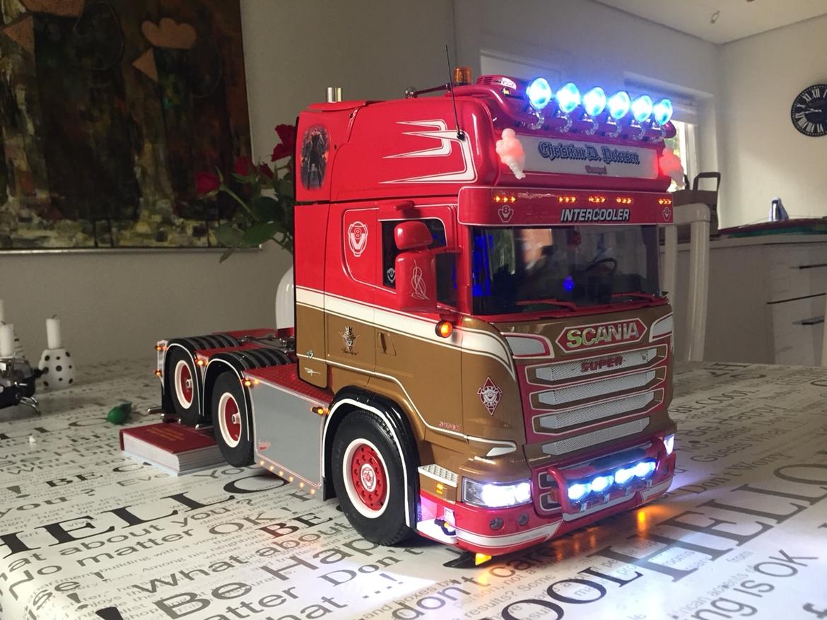 Lastbiler Scania (Tamiya) R730  -solgt- billede 24