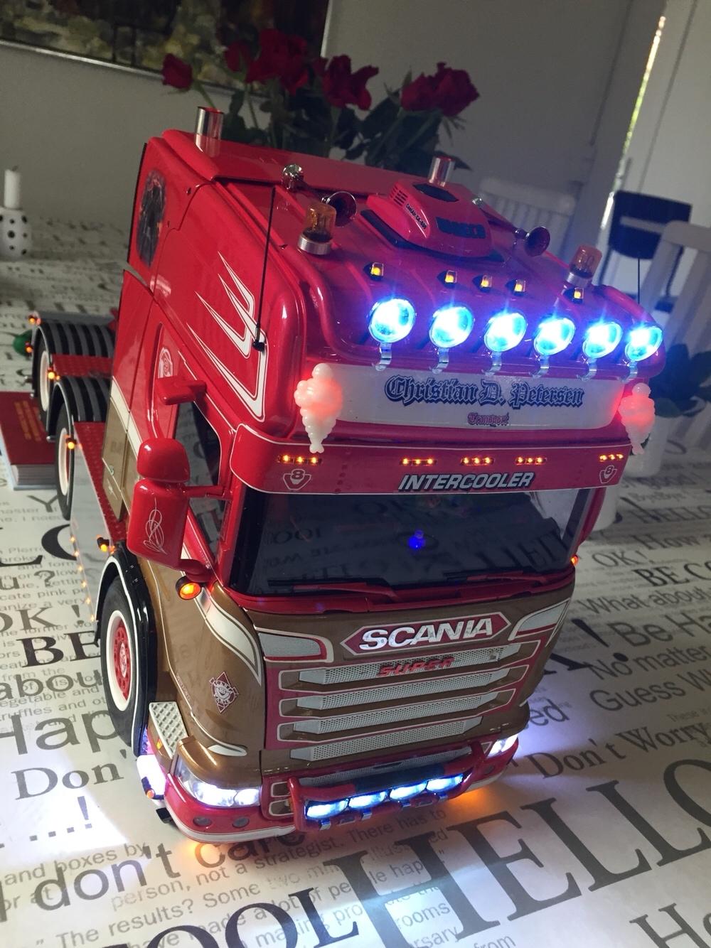 Lastbiler Scania (Tamiya) R730  -solgt- billede 26