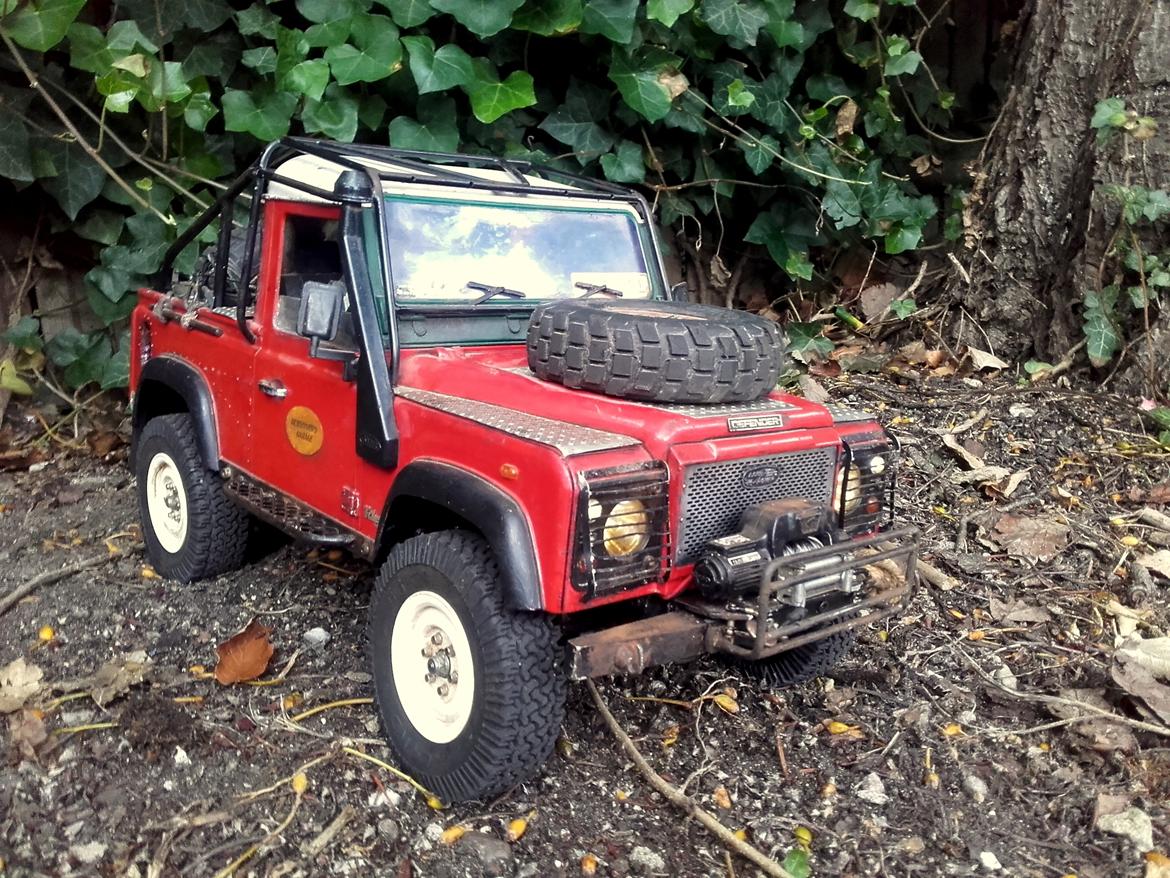 Bil rc Landrover billede 16