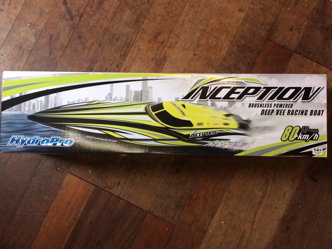 Båd HydroPro Inception - Flot kasse den kommer i billede 2