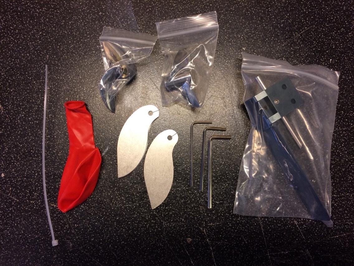 Båd HydroPro Inception - Ror og finner samt flotte alu prop billede 9