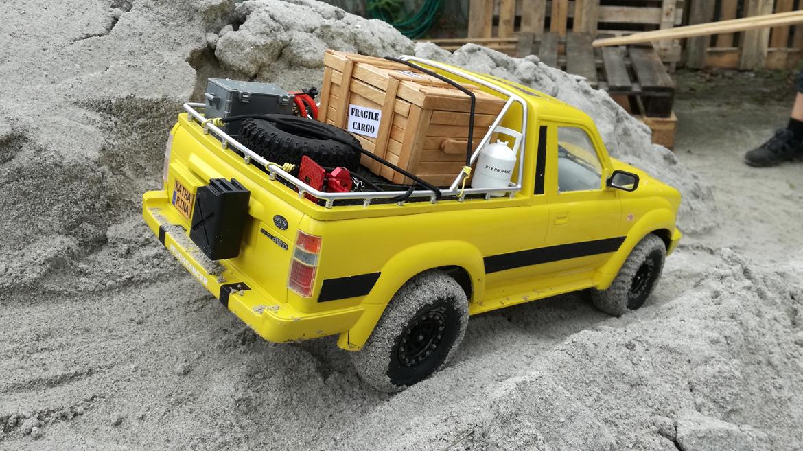 Bil Toyota Land Cruiser 80 Pickup [SOLGT]  - Fra Køge Miniby, inden gearkassen brækkede sig billede 3