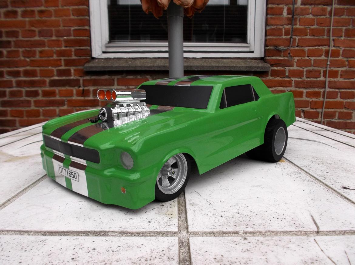 Bil 1/13.5 1966 Ford Mustang (hjemme bix-mardave dele) billede 1