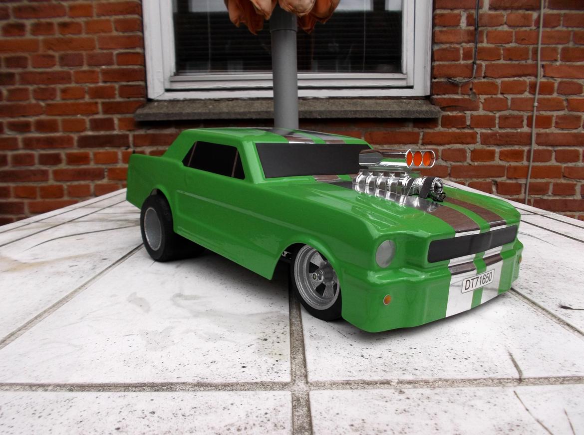 Bil 1/13.5 1966 Ford Mustang (hjemme bix-mardave dele) billede 7