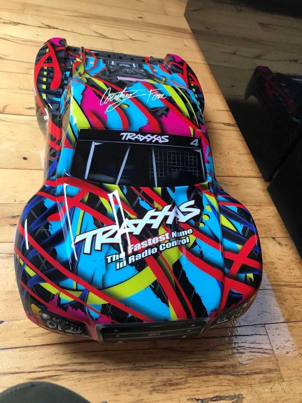 Bil Traxxas slash Courtney Force Edition billede 11