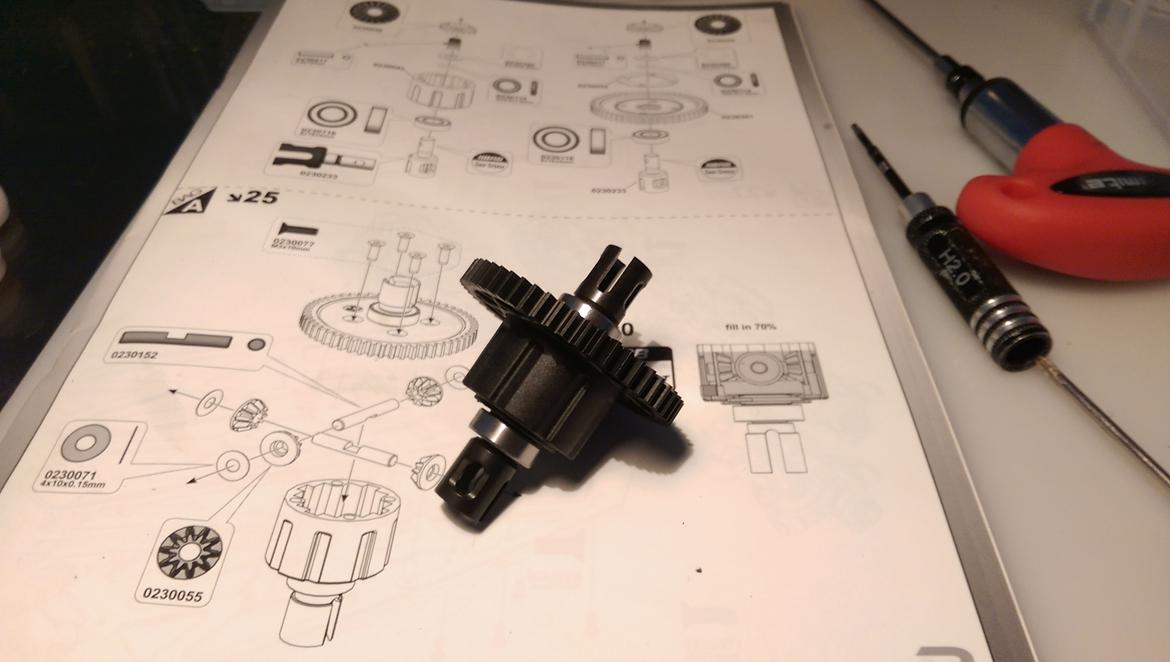 Buggy RB E One R Kit billede 27
