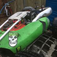 Bil Den grønne skriger. Fg baja/projekt 2wd