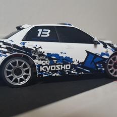 Bil Kyosho Mini-Z MR-03 Sports SUBARU IMPREZA KX1 LED