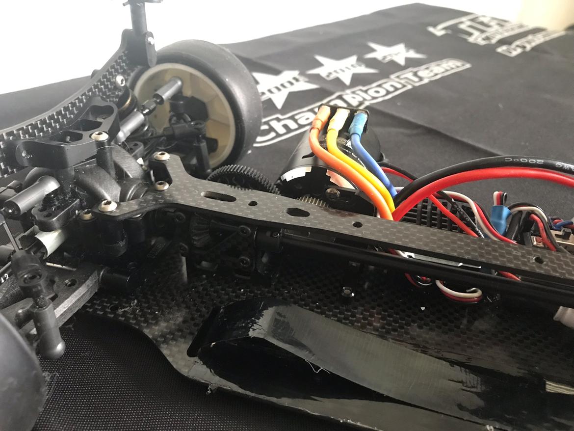 Bil Tamiya TB evo6 Black-Edition billede 10