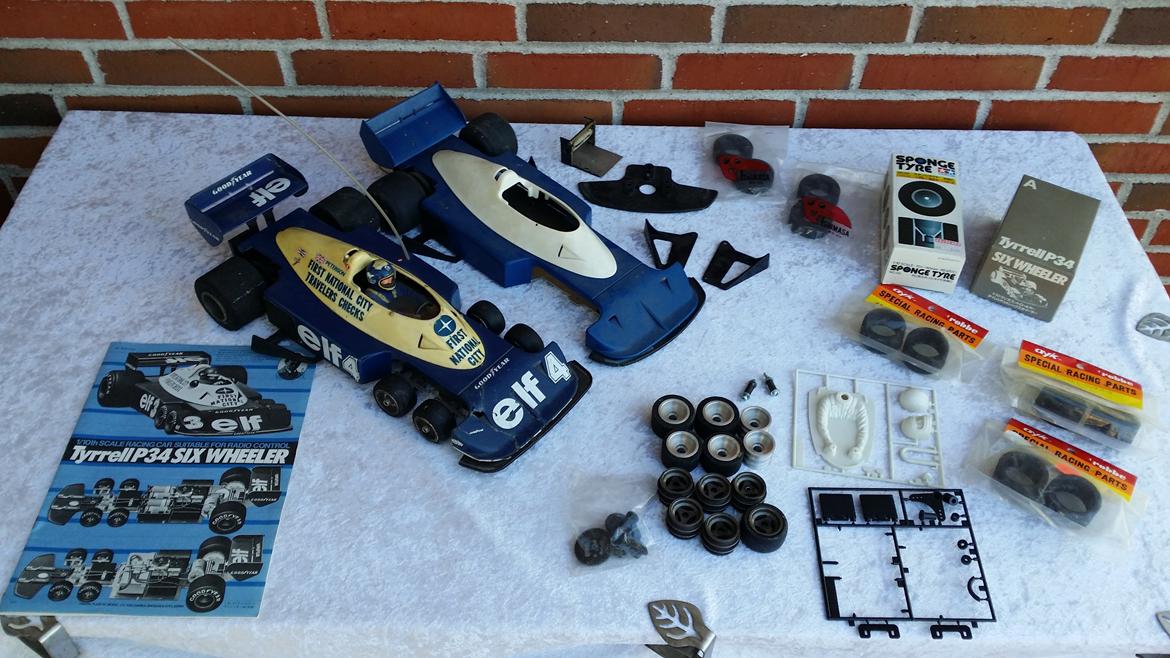 Bil Tamiya Tyrrell p34 six wheeler (58003) billede 9