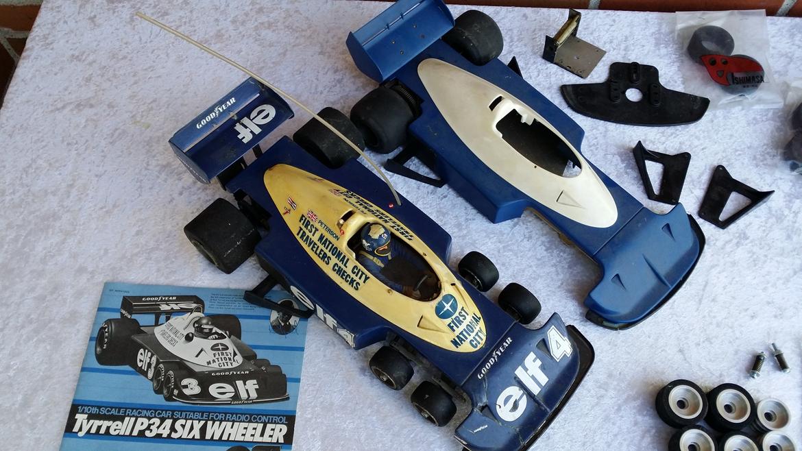 Bil Tamiya Tyrrell p34 six wheeler (58003) billede 12