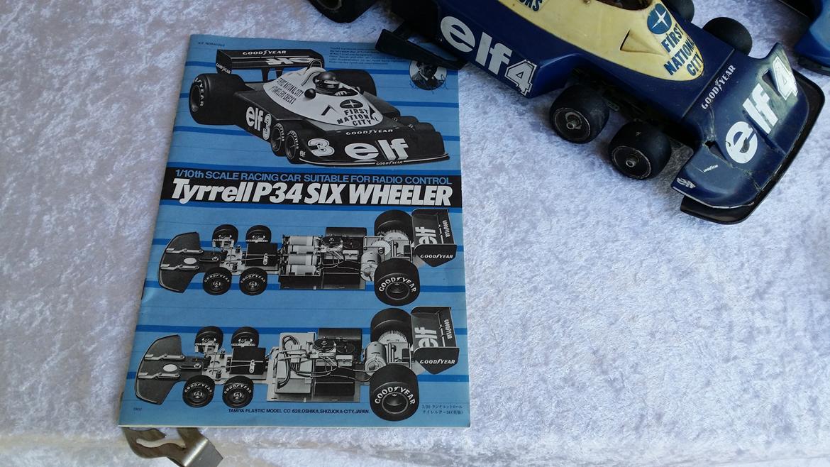 Bil Tamiya Tyrrell p34 six wheeler (58003) billede 13