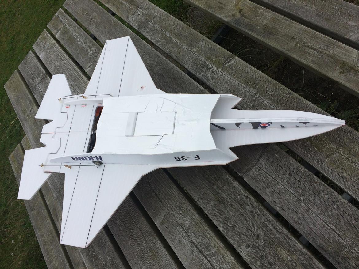 Fly H-King F-35 - Bunden med batt adgang billede 11