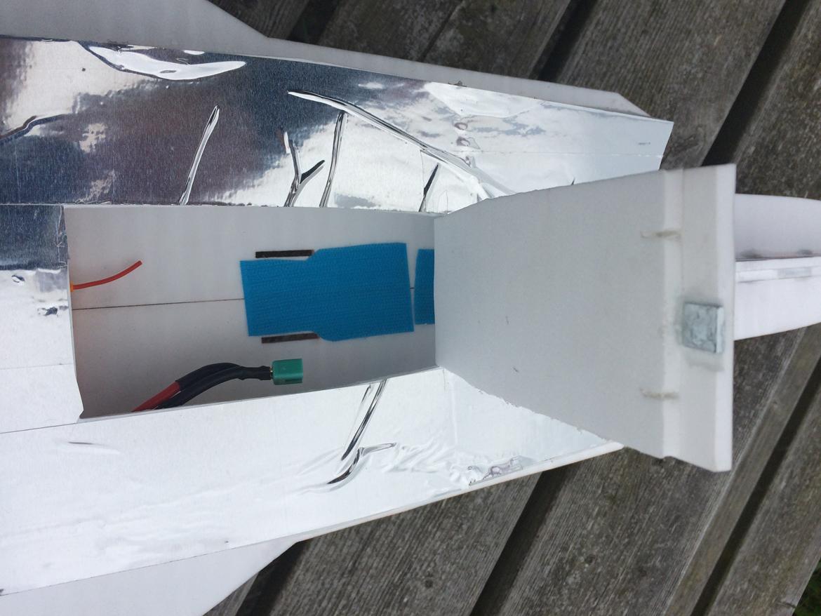 Fly H-King F-35 - Fint plads til et 1300 mAh 3S batt billede 14