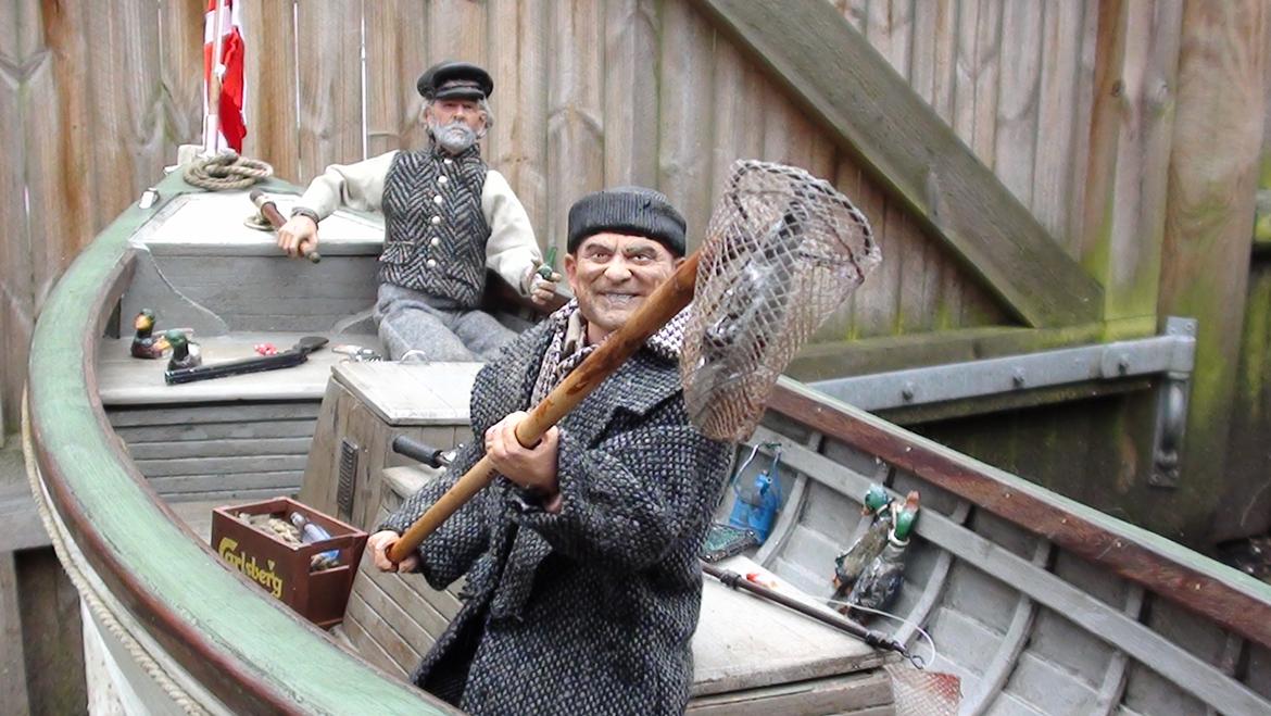 Båd damjolle fiskebåd billede 5