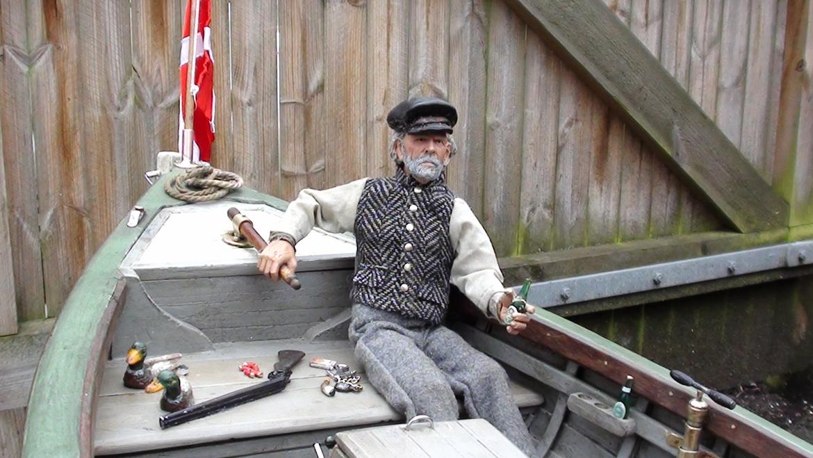 Båd damjolle fiskebåd billede 6