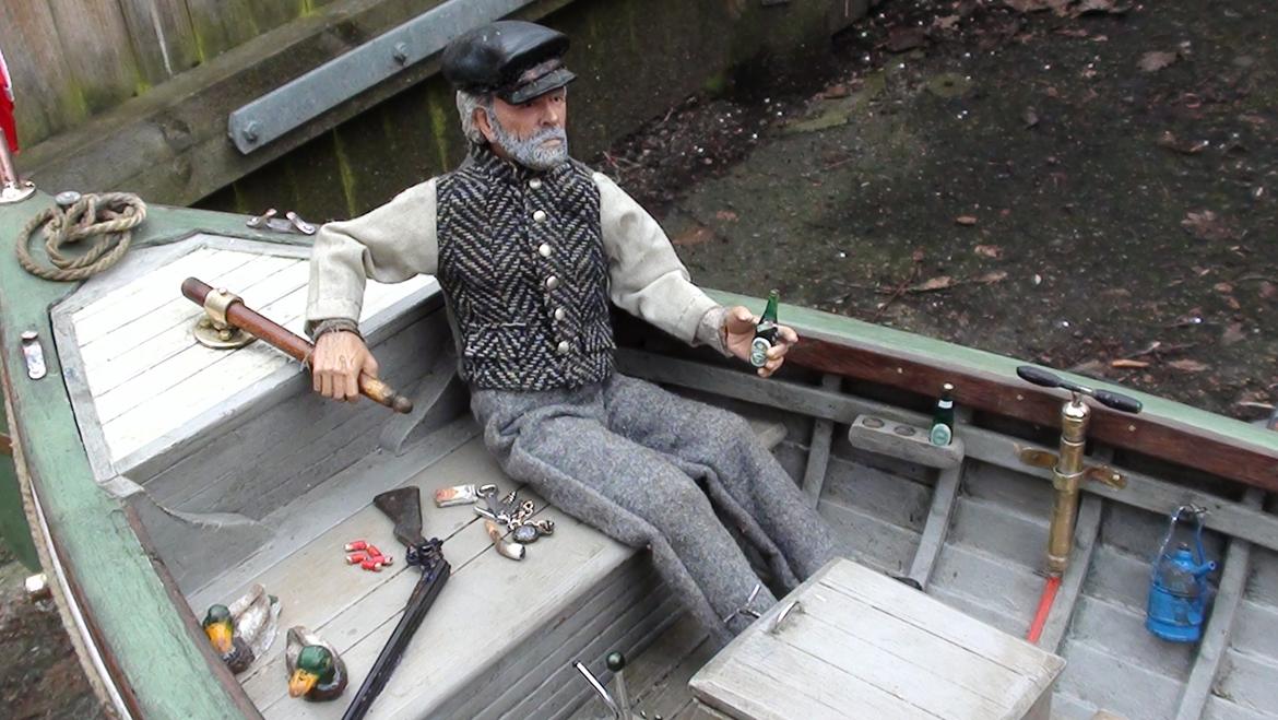 Båd damjolle fiskebåd billede 10