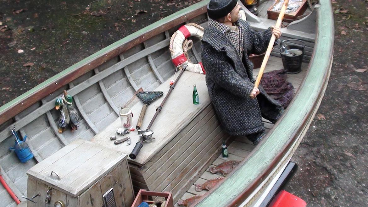 Båd damjolle fiskebåd billede 11