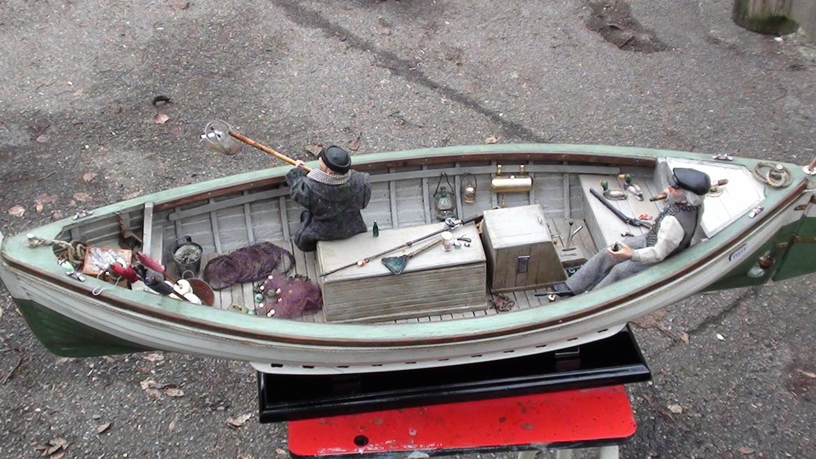 Båd damjolle fiskebåd billede 1