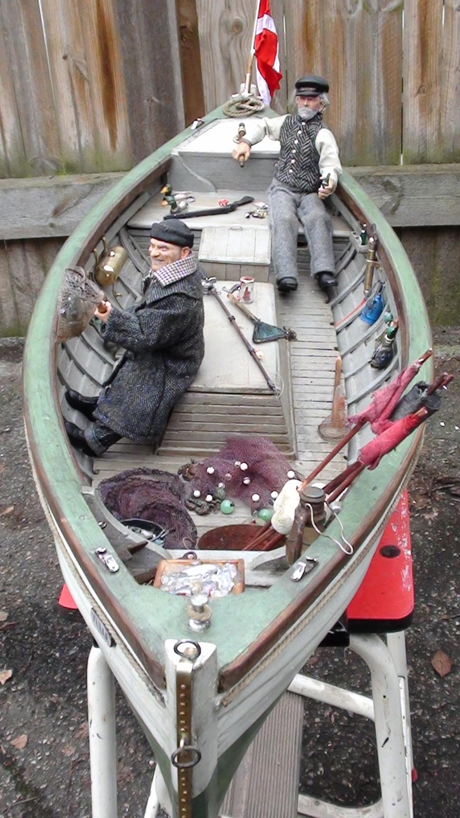 Båd damjolle fiskebåd billede 22