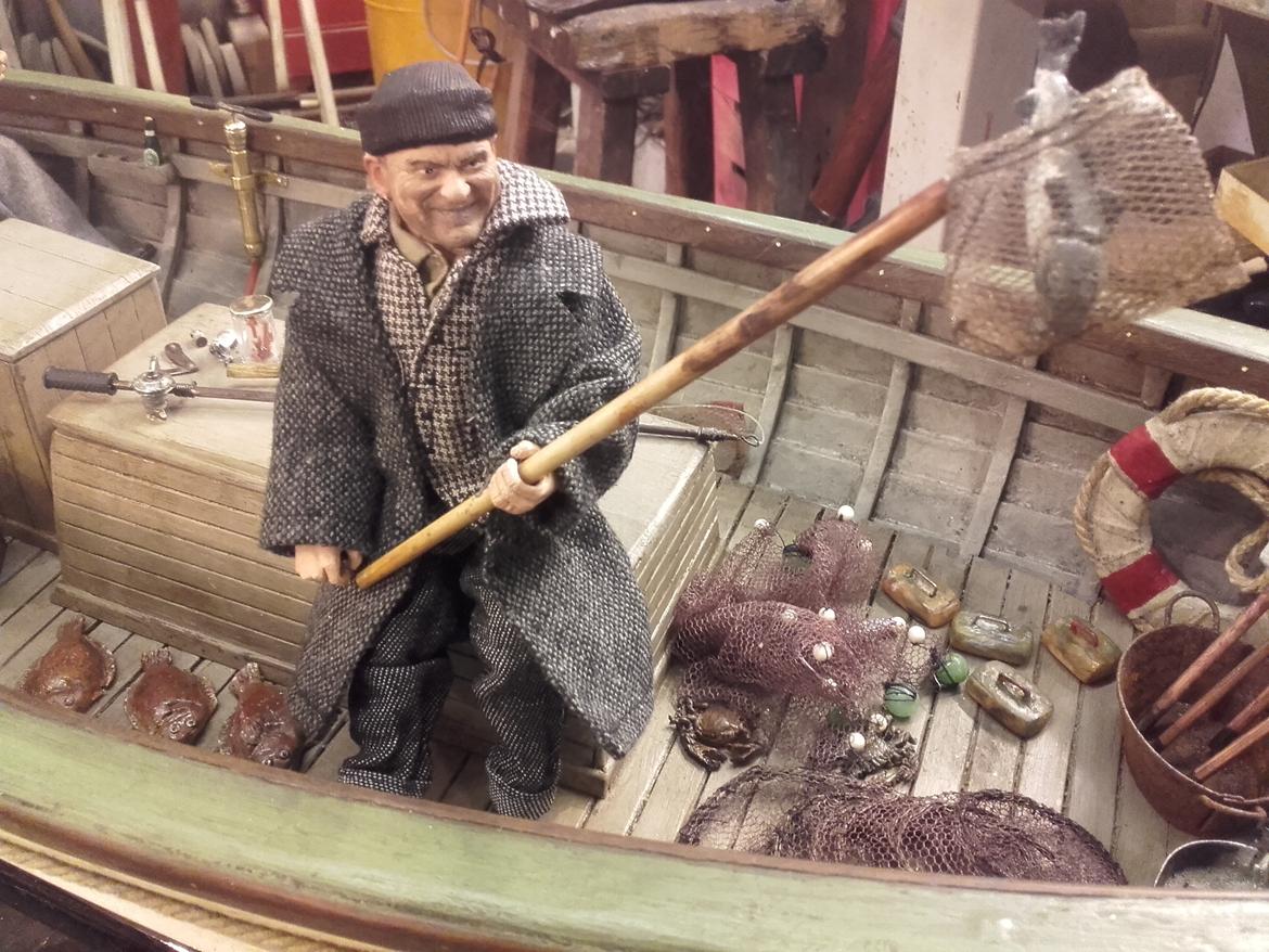 Båd damjolle fiskebåd billede 23