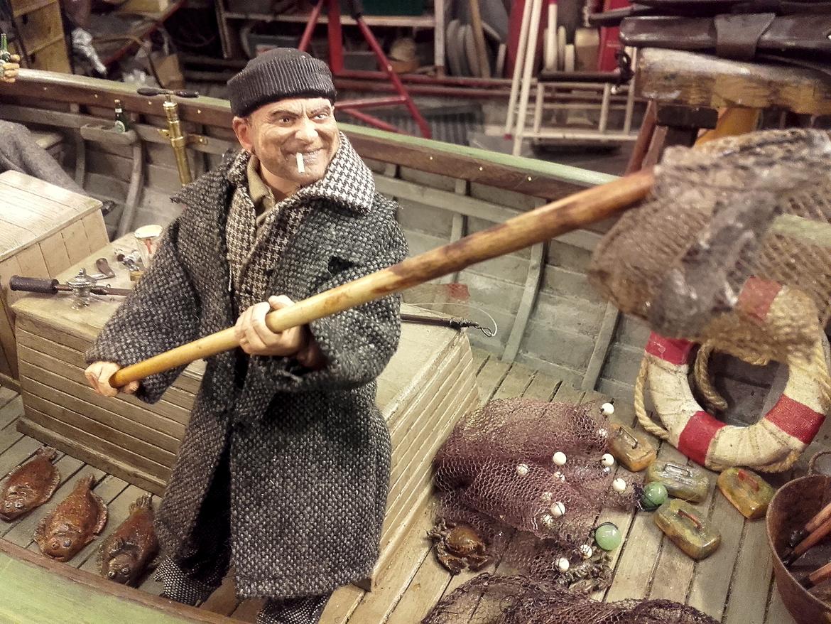 Båd damjolle fiskebåd billede 7