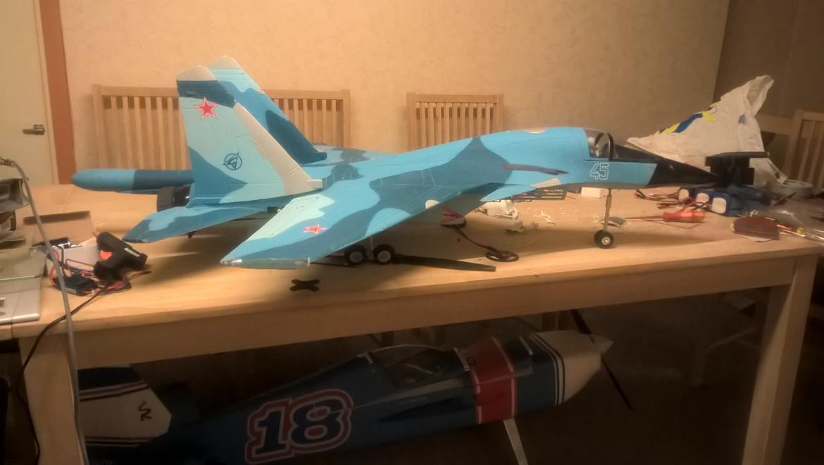 Fly  SU 35 edf billede 1