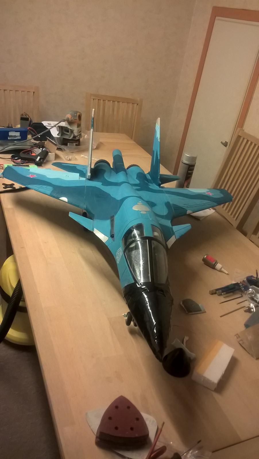 Fly  SU 35 edf billede 3