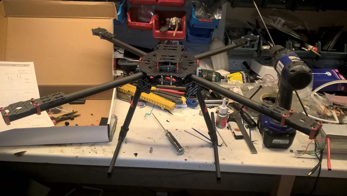 Multirotor Tarot ironmann 650 billede 27