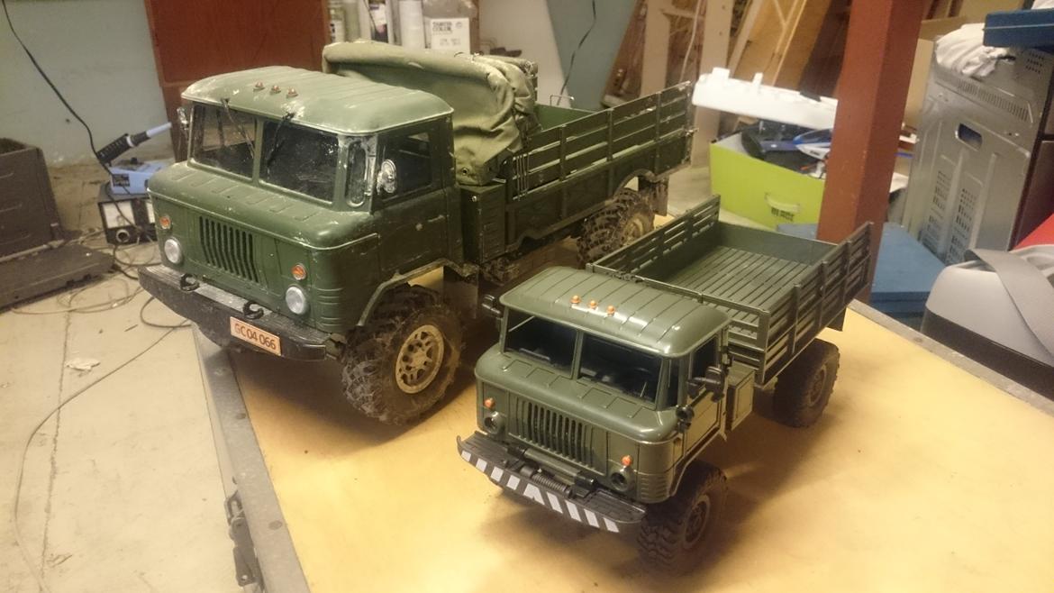 Off-Roader WPL B-24 (Gaz 66) - Cross-RC 1/10 vs WPL 1/16 billede 7