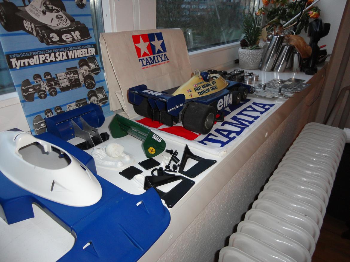 Bil Tamiya Tyrrell P34 Six Wheeler (58003) billede 5