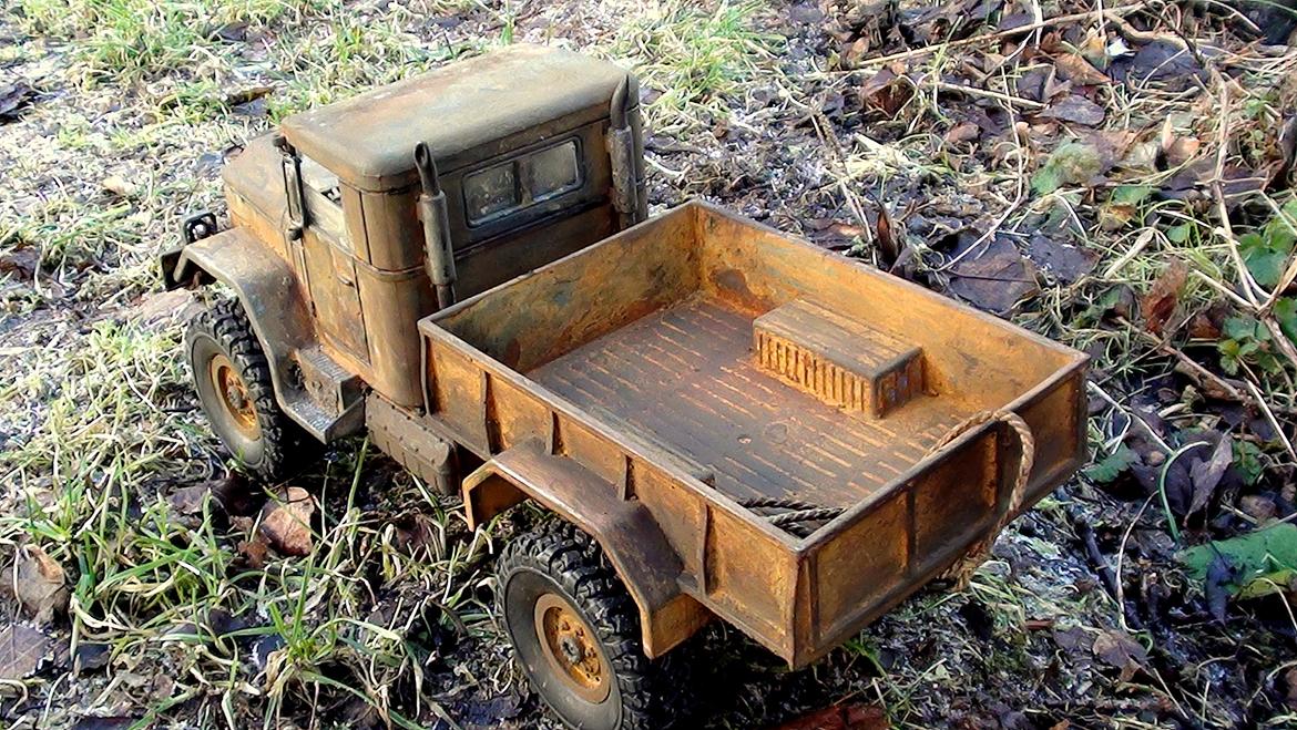 Bil WPL B-1 1/16th Scale 4WD Military RC Truck billede 7